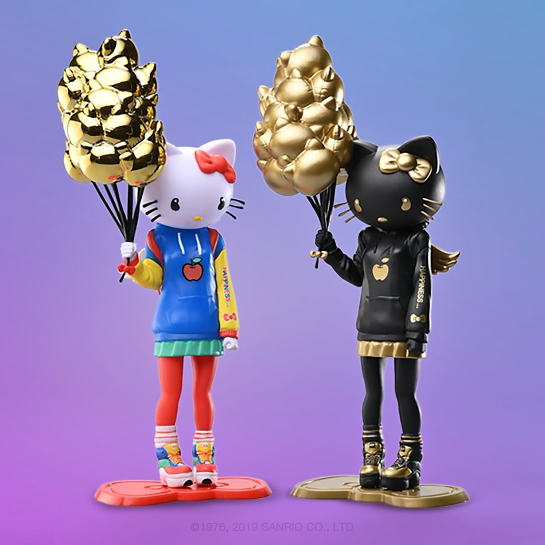 Kidrobot x Sanrio Hello Kitty 20 Art Figure by Candie Bolton - Nostal