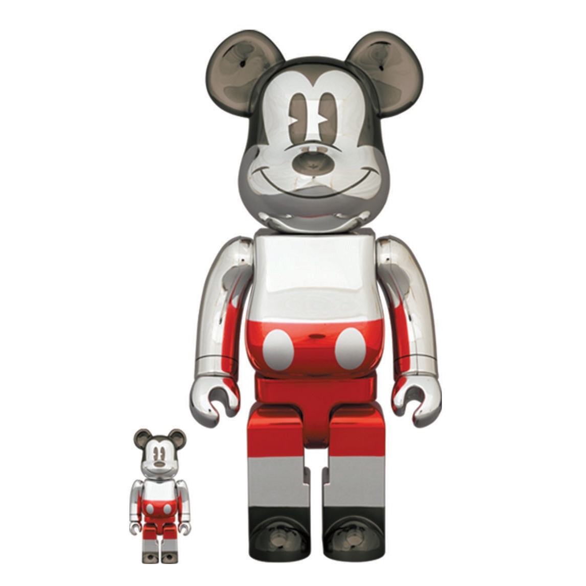 Future Mickey Be@rbrick (2nd Color) by Hajime Sorayama x Disney x