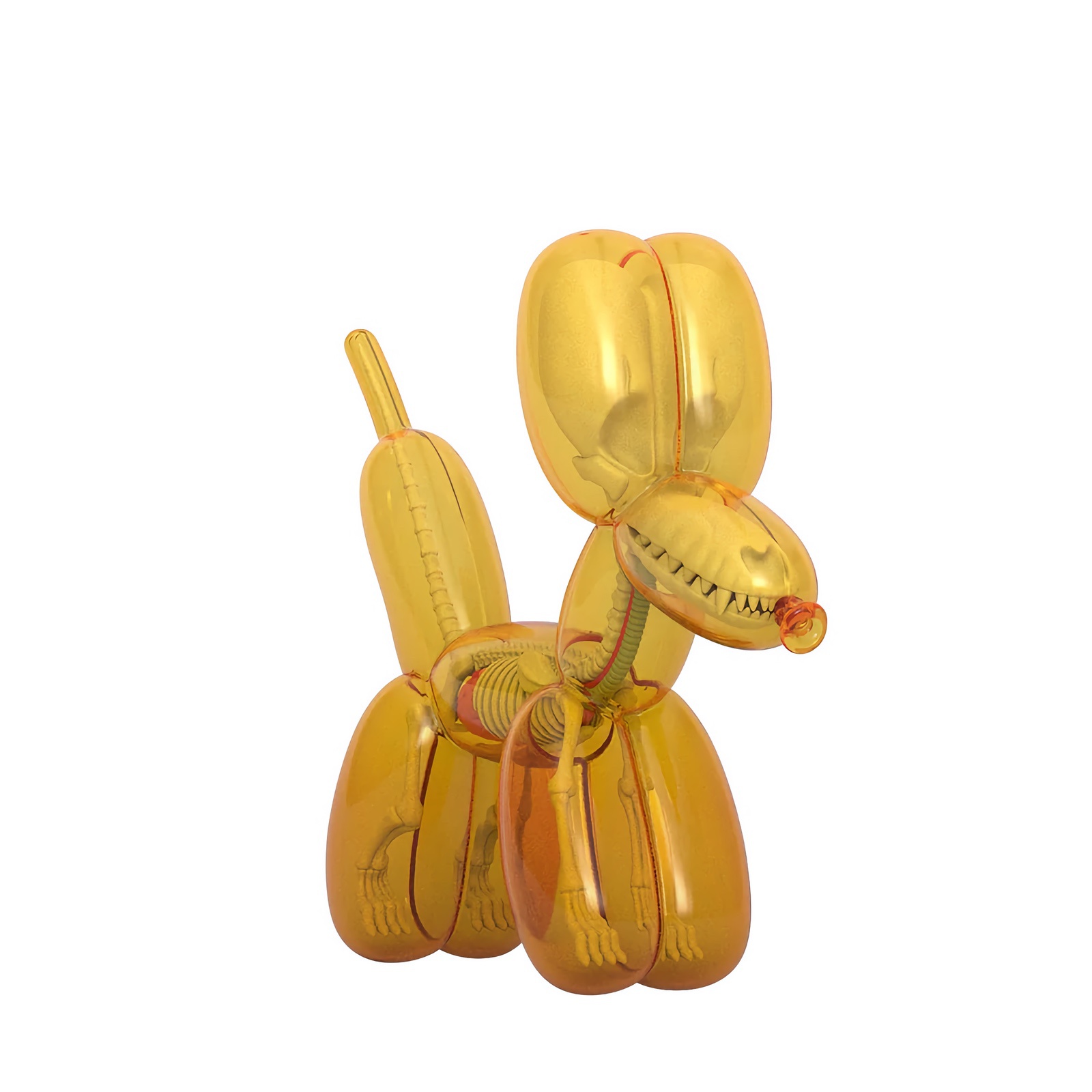 Funny Anatomy Balloon Dog - Honey Ed. by Jason Freeny x Mighty